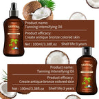 100Ml/3.38Fl.Oz Coconut Tanning Oil Sunless Tannersintensifying Oil Sunless Tannersintensifying Oil New Summer Products