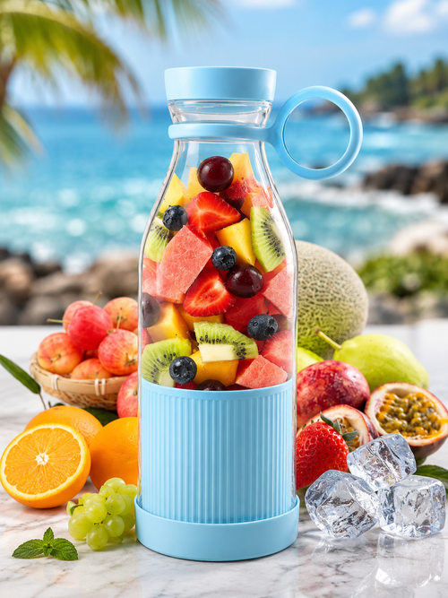 1Pc 420Ml Personal Size Blender, Portable Blender