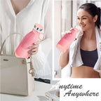 1Pc 420Ml Personal Size Blender, Portable Blender, Battery Operated USB Blender, Smoothies Blender Bottle Portable Juicer