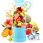 1Pc 420Ml Personal Size Blender, Portable Blender, Battery Operated USB Blender, Smoothies Blender Bottle Portable Juicer