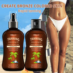 100Ml/3.38Fl.Oz Coconut Tanning Oil Sunless Tannersintensifying Oil Sunless Tannersintensifying Oil New Summer Products
